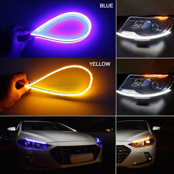 【1Pair & 30%OFF】Flexible Daytime Running Light!!