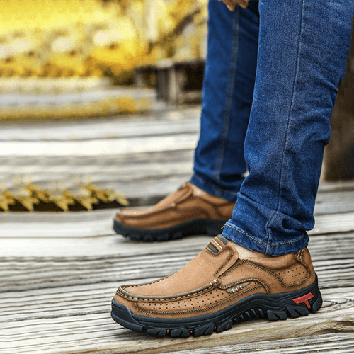 (?50% OFF Today)2019 Stylish Men Comfortable Shoes - Waterproof Leather
