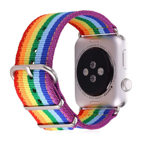 【??Hot Sale】Rainbow Watchband For Applewatch