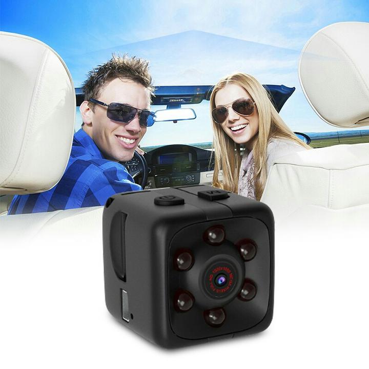 Anti-Theft Mini Camera with Night Vision & Motion Sensor