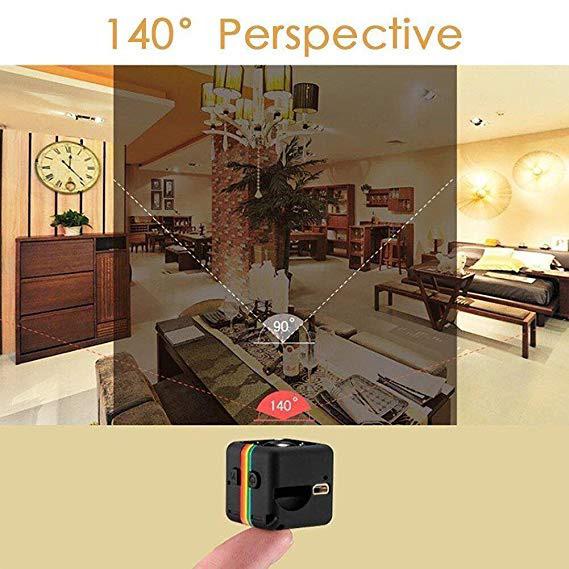 1080P Mini Wireless Hidden Spy Camer With Night Vision And Motion Detection