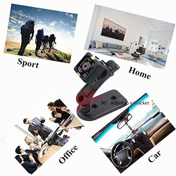 1080P Mini Wireless Hidden Spy Camer With Night Vision And Motion Detection