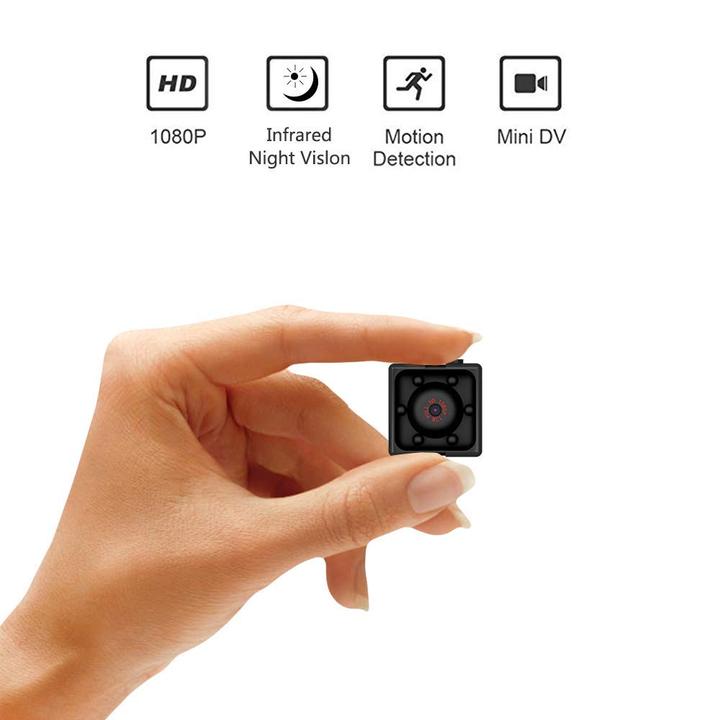 Anti-Theft Mini Camera with Night Vision & Motion Sensor