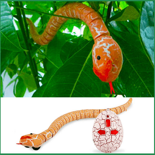 Realistic Remote Control Snake Toy
