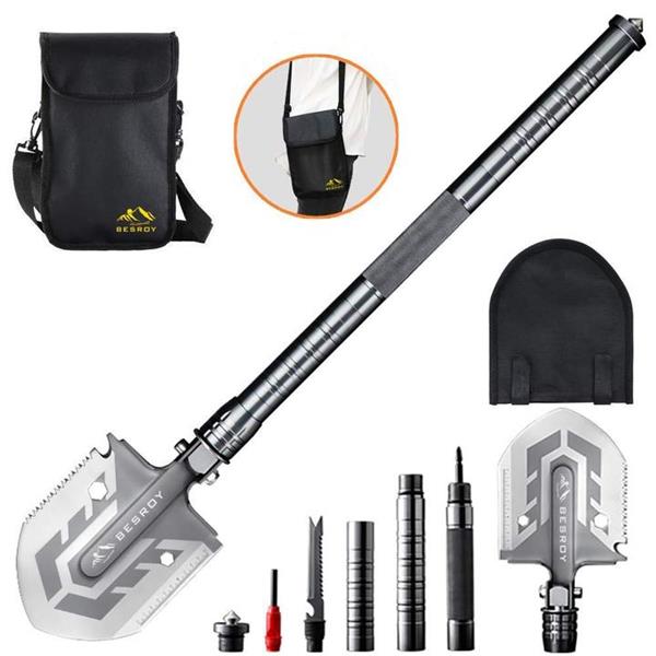 Professional Outdoor Survival Tactical Multifunctional Shovel folding Tool