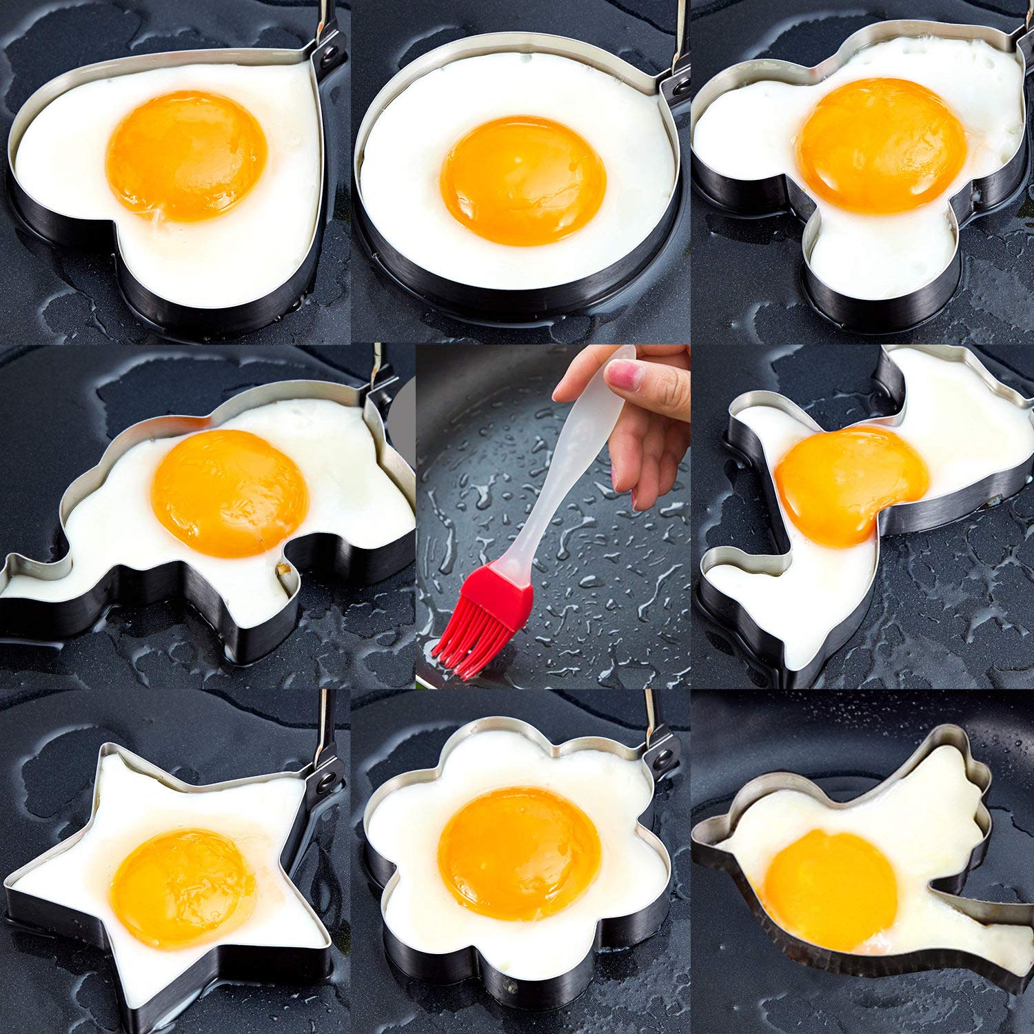 Creative Egg Shaper Pancake Mould
