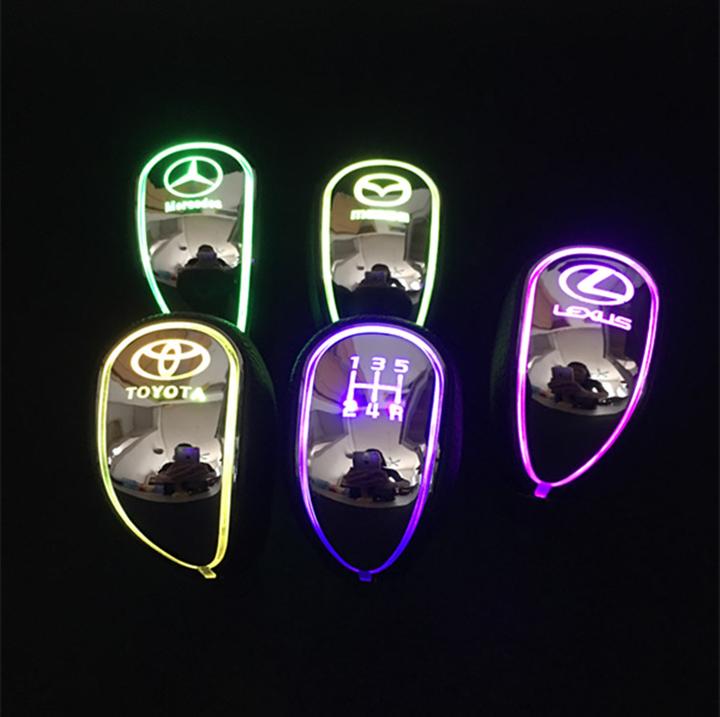 (?50%OFF Today)LED Light Car Sign Shift Knob