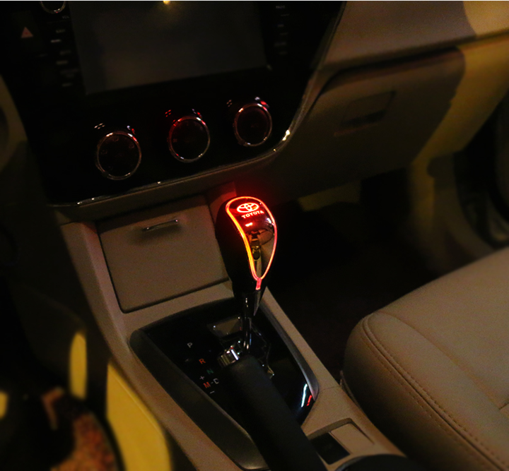 (?50%OFF Today)LED Light Car Sign Shift Knob