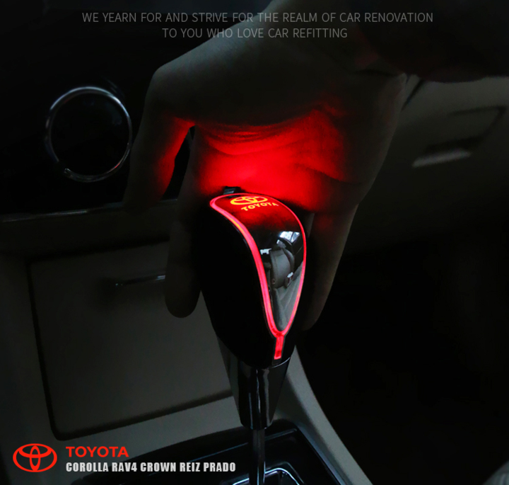 (?50%OFF Today)LED Light Car Sign Shift Knob