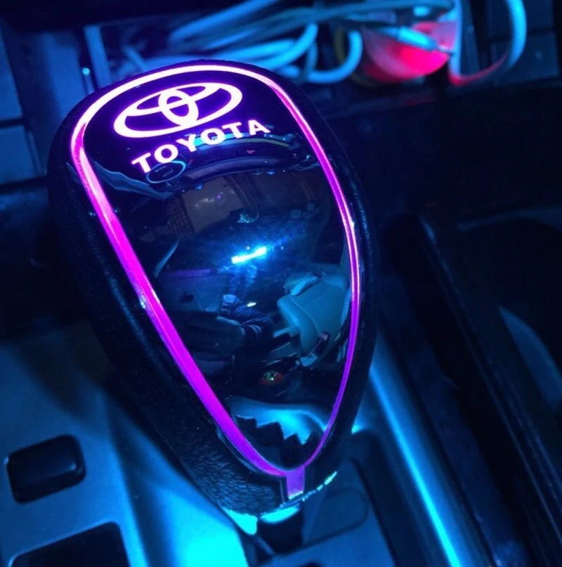 (?50%OFF Today)LED Light Car Sign Shift Knob