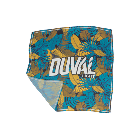 Duval Light Teal and Gold bandana - Daily's