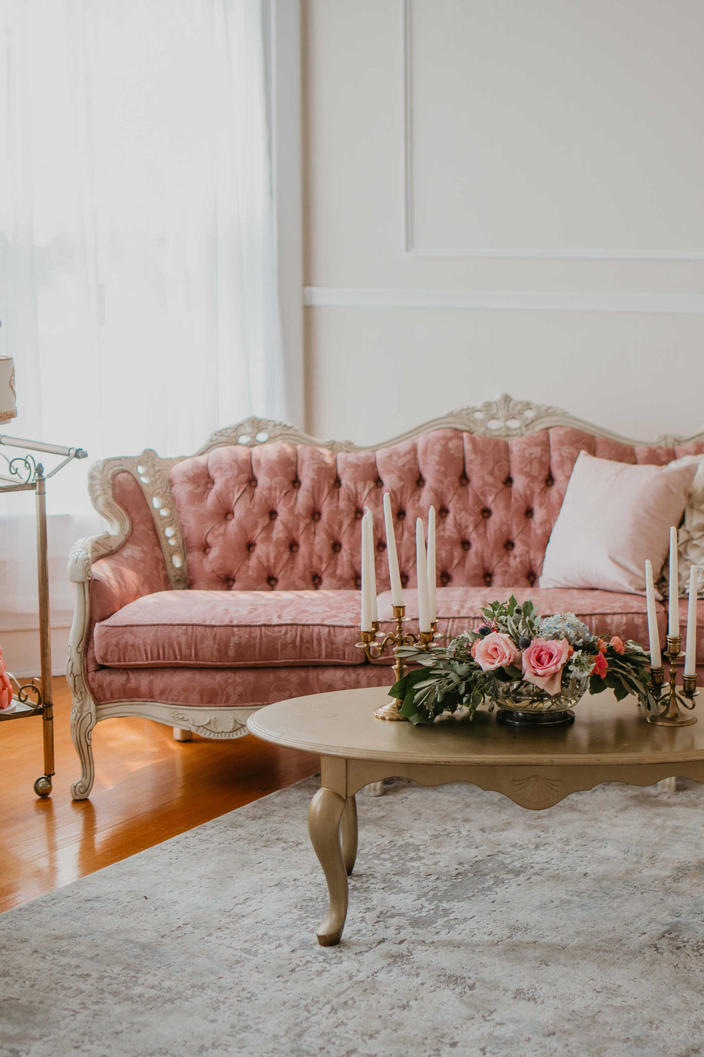 Canyon Clover Pink Liberty Sofa Topper - Collyer's Mansion