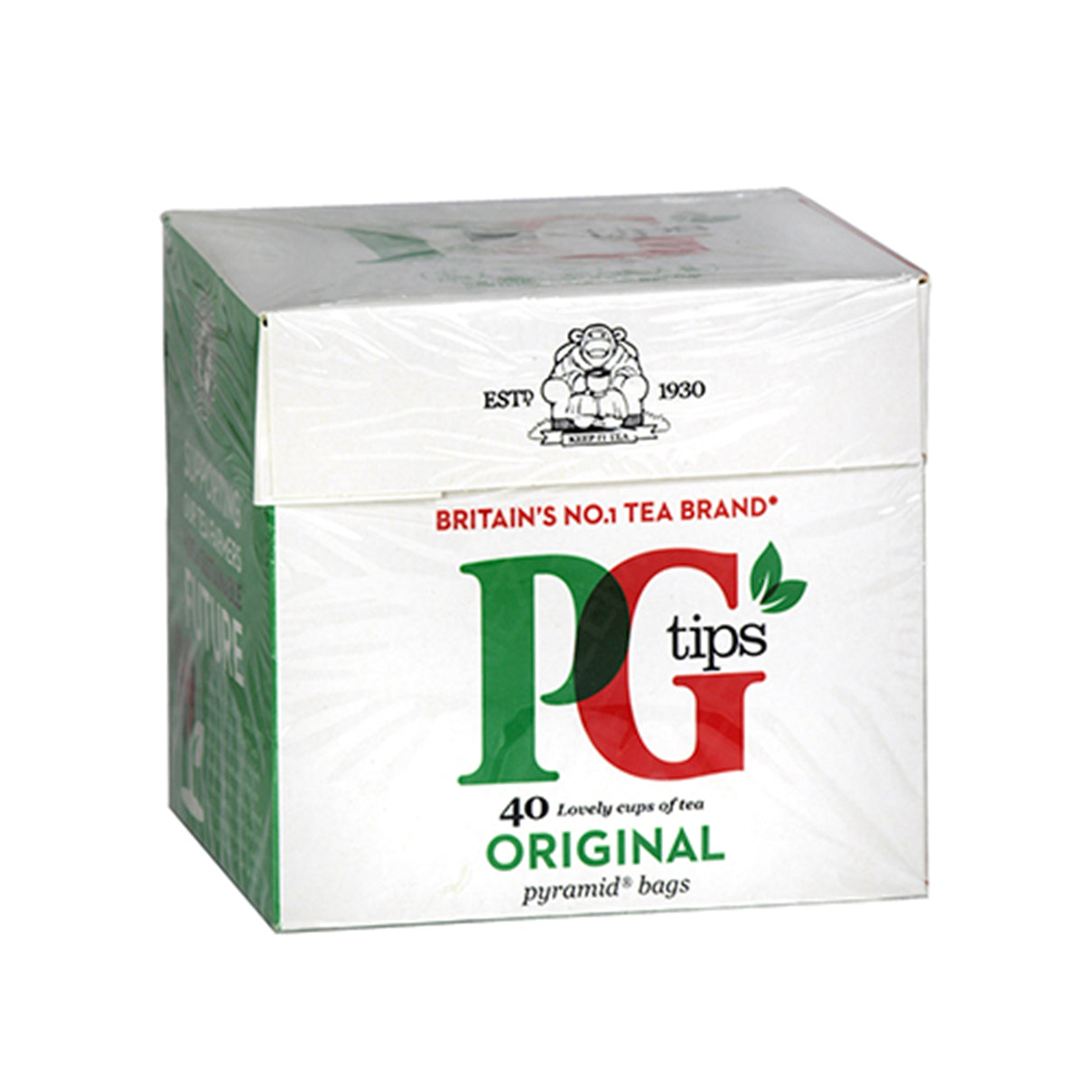 PG Tips Decaf, 40 Pyramid® Tea Bags Selected by Empire Coffee and Tea ...