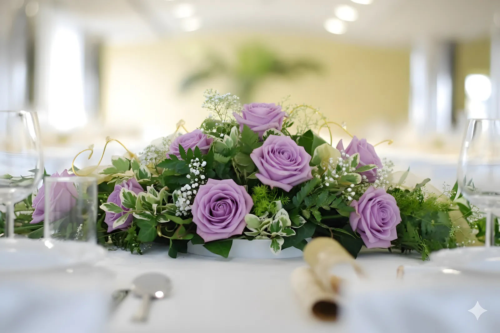 How to Create a Beautiful Lavender Rose Arrangement