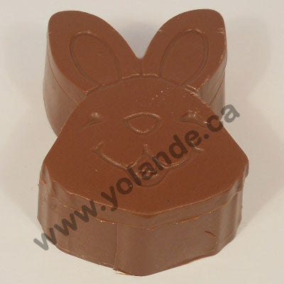 Moule à chocolat de Pâques - Coffre en forme de Tête de Lapin (D-P08)