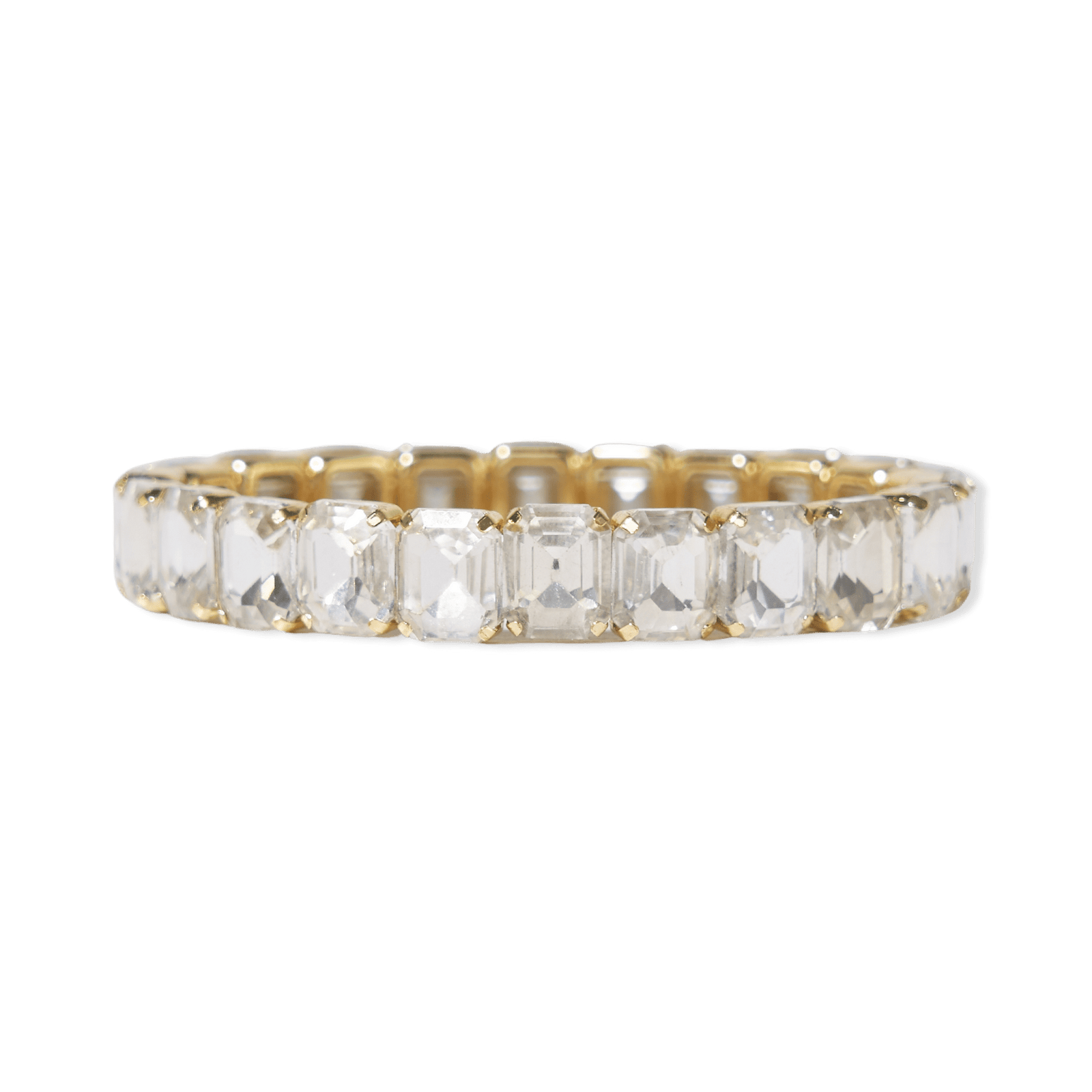 Etta Small Rectangle Stone Stretch Bracelet Lavender – INK+ALLOY, LLC