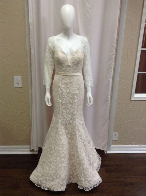 Stella York Size 12 6648 Ivory Gown