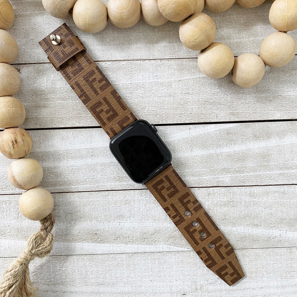 Authentic Repurposed Fendi Apple Watch 