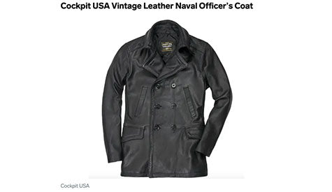 Vintage Naval Officer's Coat