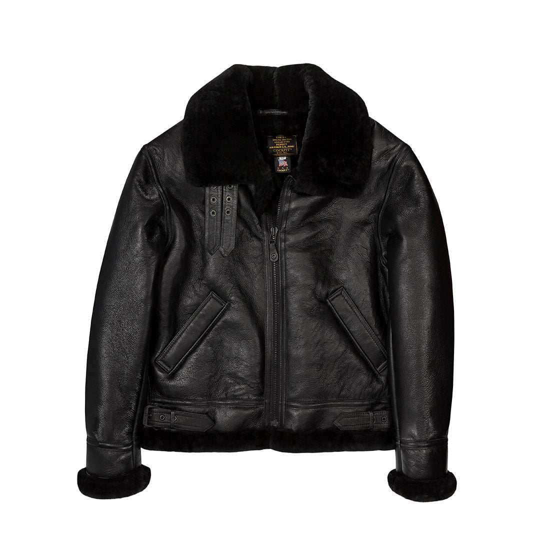 B-3 Leather Jacket | Real Sheepskin Jacket | Cockpit USA