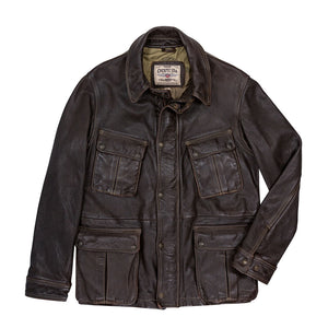 Dispatch Motorcycle Jacket | Goatskin Motorcycle Jacket – Cockpit USA