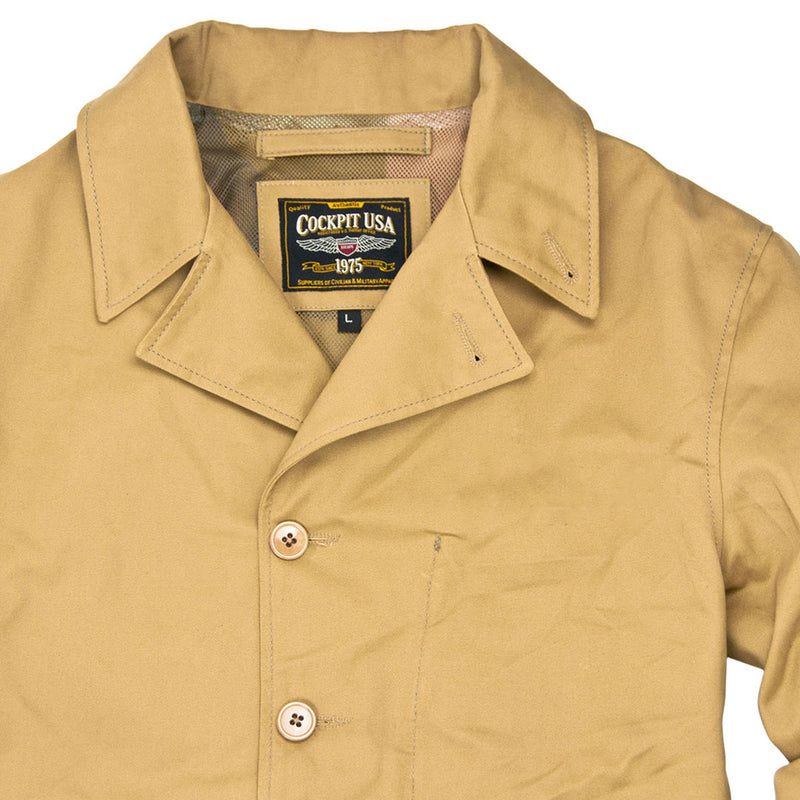 US Navy N4 Khaki Twill Deck Jacket | Cockpit USA