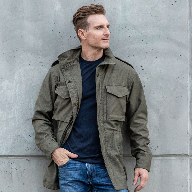 Men's M-65 Military Field Jacket (Made In USA) | Cockpit USA