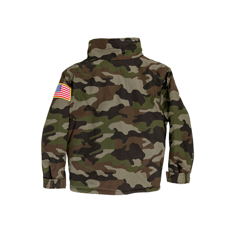 Infant Camo Military Jacket | Kids' Army Field Jacket – Cockpit USA