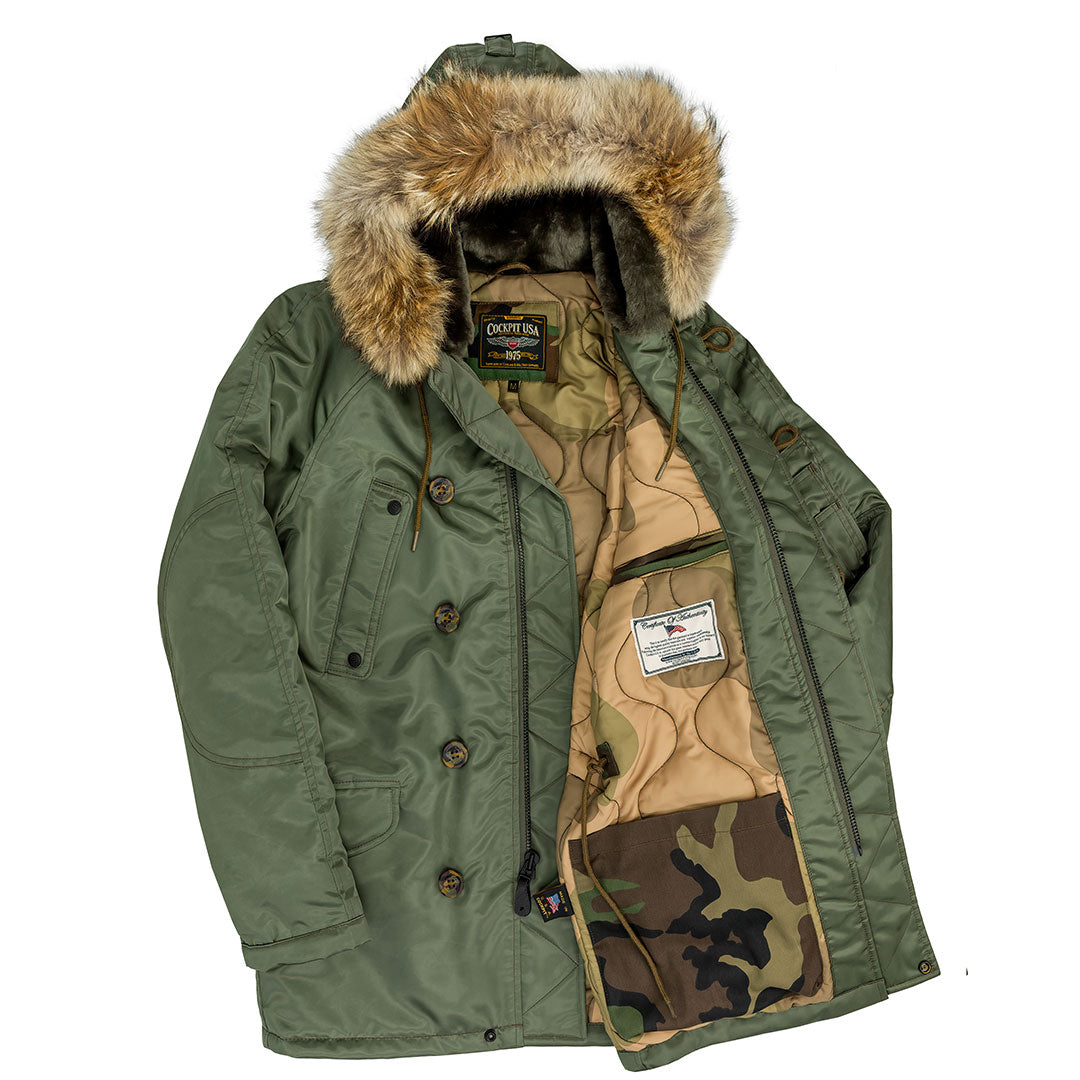 Men's Extreme Cold Weather Parka | Sage Parka | Cockpit USA