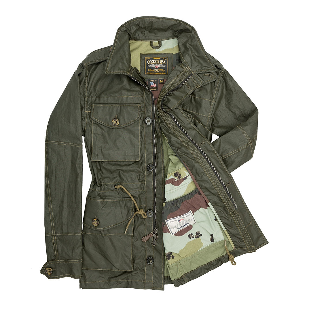 Men's Weathered Lightweight Cotton Field Jacket – Cockpit USA