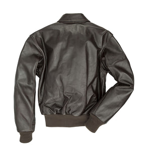 WWII A-2 Jacket | Brown Leather Flight Jacket | Cockpit USA