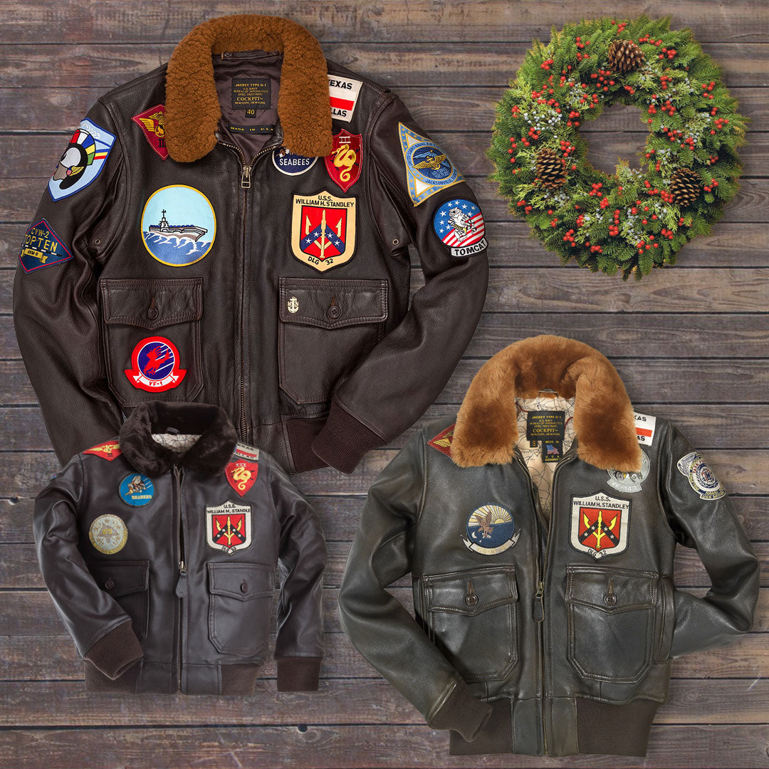12월 21일에 Movie Heroes Top Gun Navy G-1 재킷, 여성용 탑건 재킷, 아동용 탑건 G-1 재킷(코드 DAYTWELVE 사용) 20% 할인