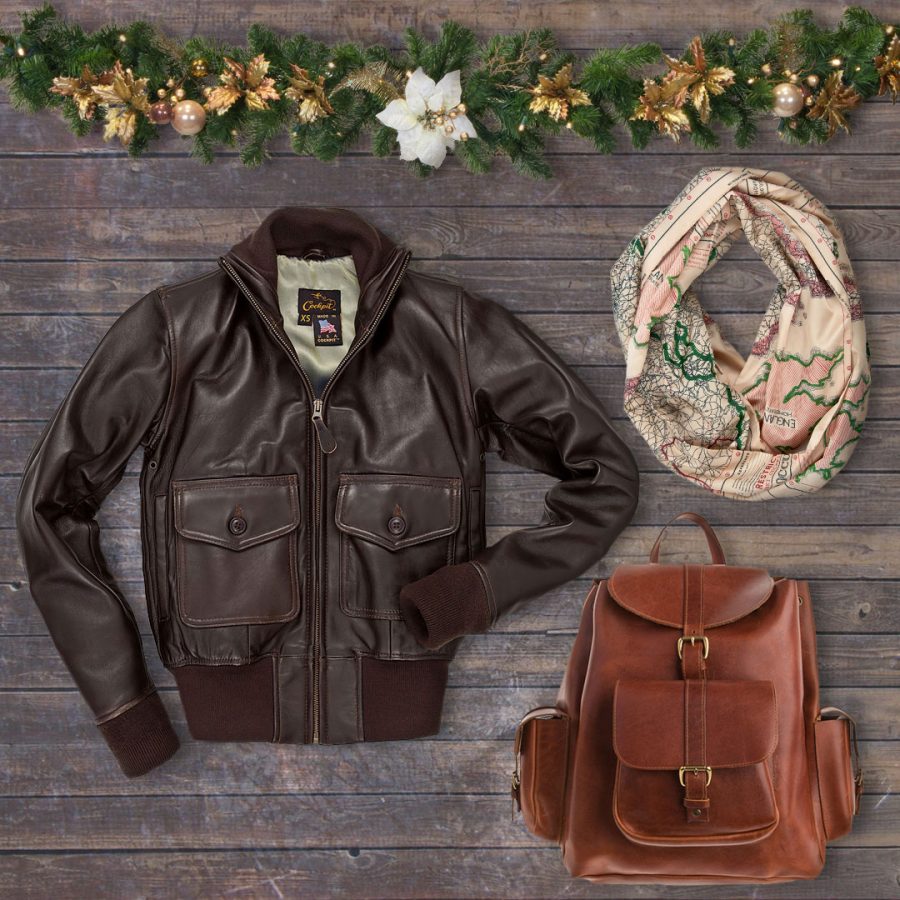 20% OFF The Amelia Jacket, Infinity Map Scarf, and Legacy Leather Backpack with code: DAYTHREE