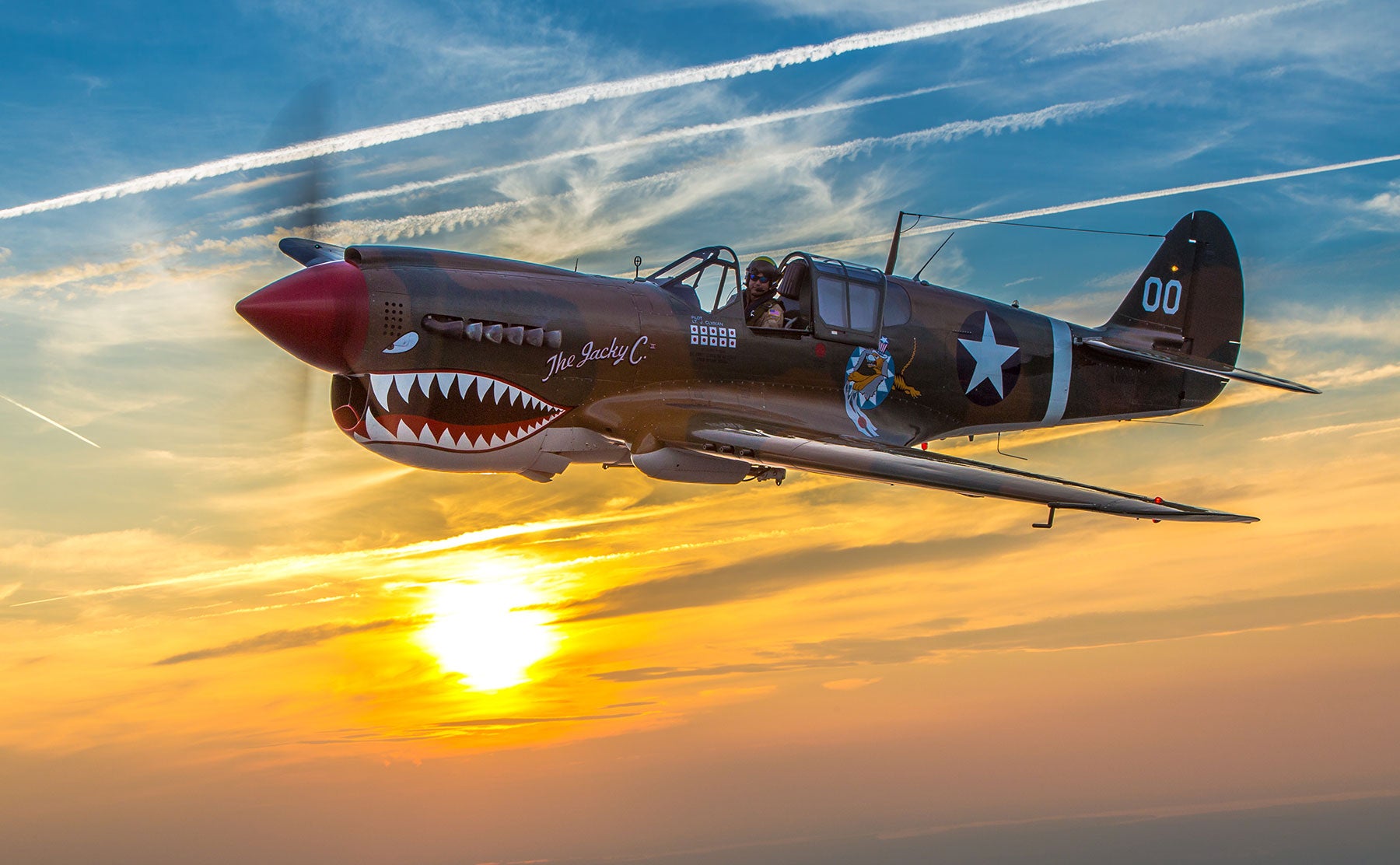 The American Airpower Museum's P-40 will be at SUN 'n FUN in Florida