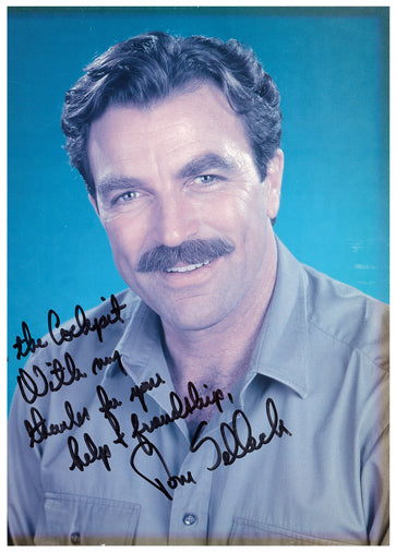 Tom Selleck - Autographed Photo – Cockpit USA