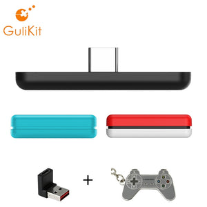 New hot GuliKit NS07 Route Air Wireless Audio Adapter or Type-C Transmitter for Nintendo Switch, Switch Lite, PS4 and PC