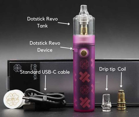 What is included in the Dotstick Revo kit