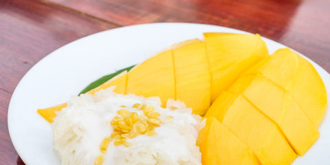 mango sticky rice inspired eliquid flavor