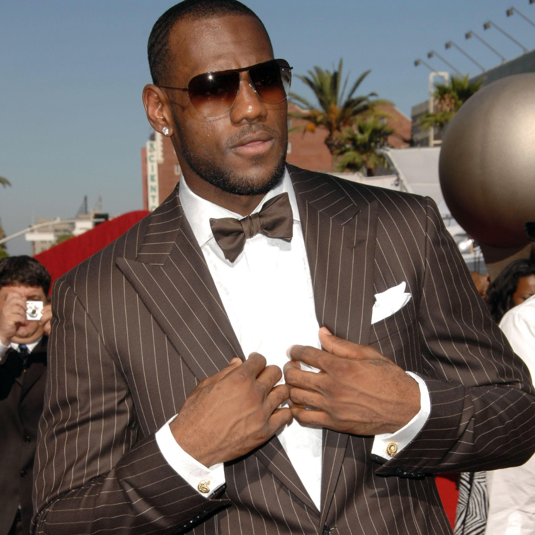 Style icon Lebron James