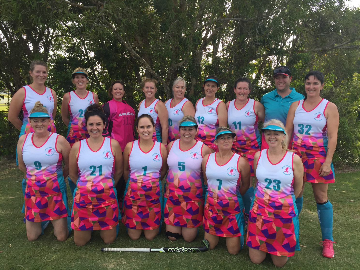 women wearing netball uniforms