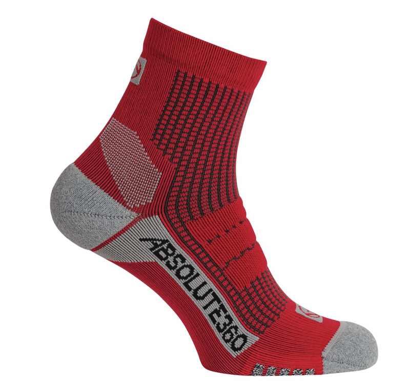 Absolute 360 Performance Quarter Running Socks Run Company