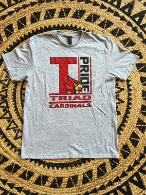 Triad Cardinals Pride Tee - Ohio Roots Boutique
