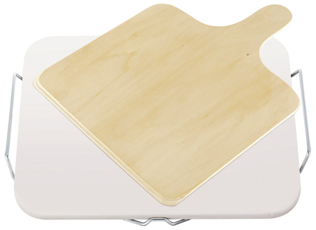 square ceramic pizza stone