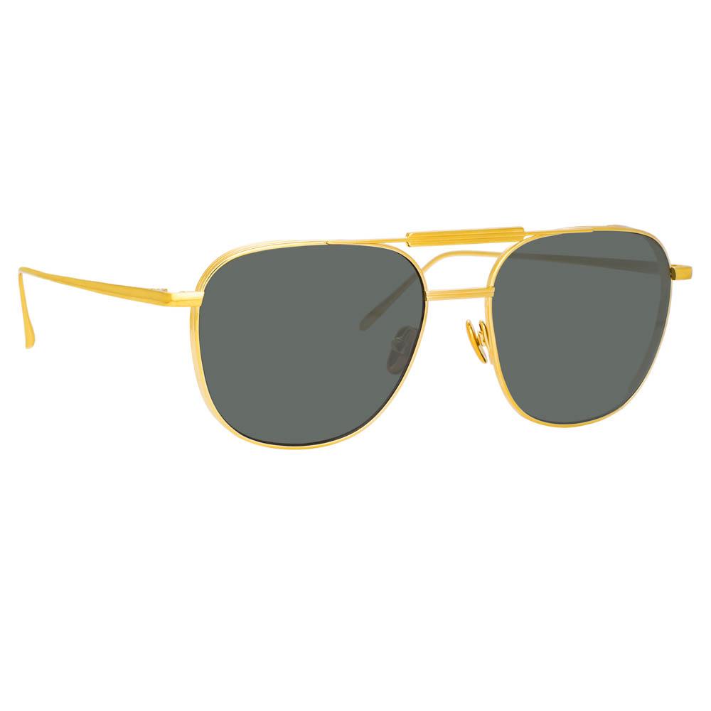 gold frame shades