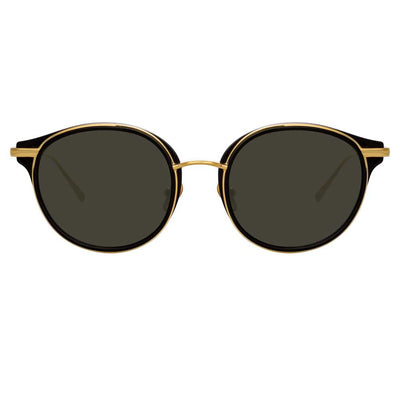 Desiree D-Frame Sunglasses in Black (Men's) by LINDA FARROW – LINDA FARROW  (INT'L)