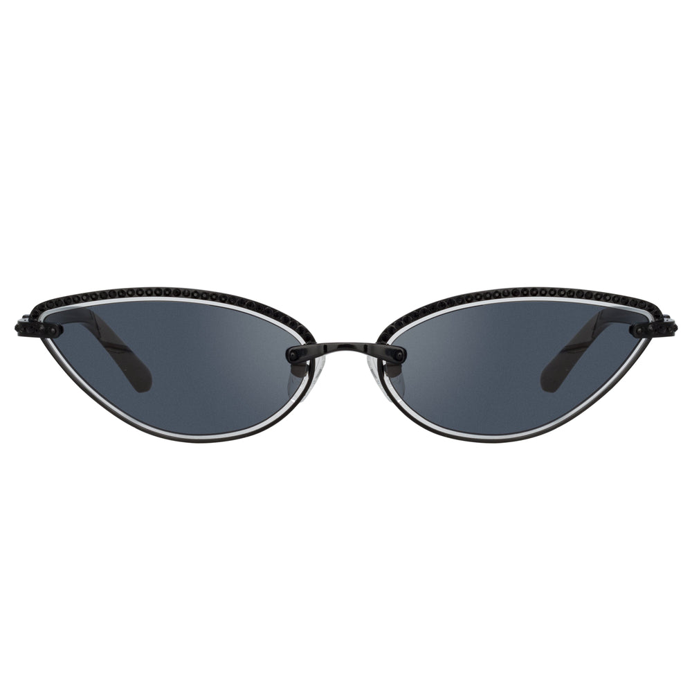 Magda Butrym x LF Rectangular Sunglasses with Crystals – LINDA FARROW (U.S.)