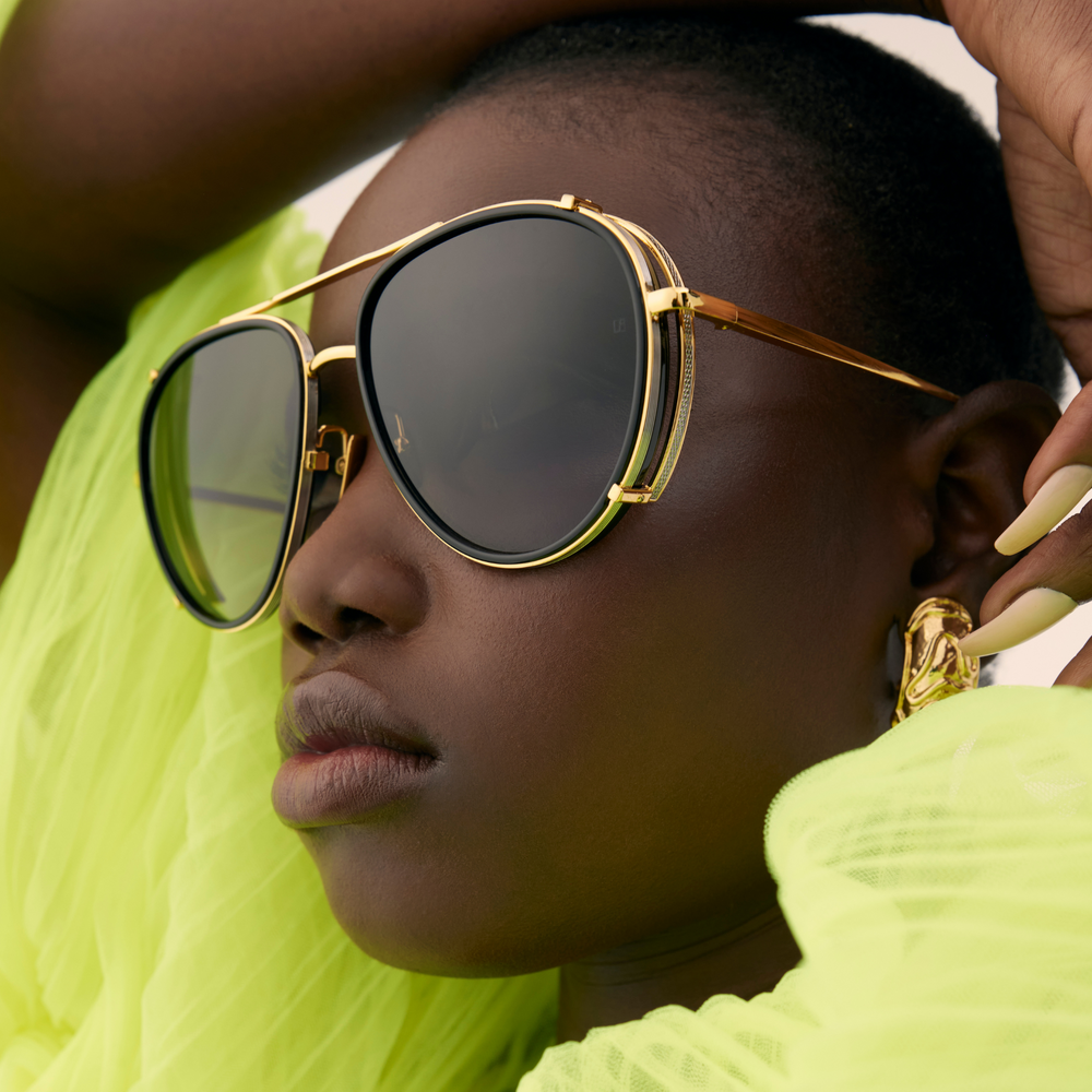 Luxury Aviator Sunglasses and Aviators by LINDA FARROW – LINDA FARROW (U.S.)