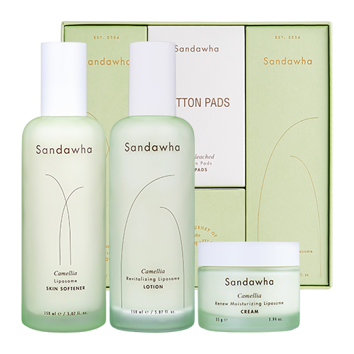 Sandawha Camellia Liposome Daily Skin Care Set