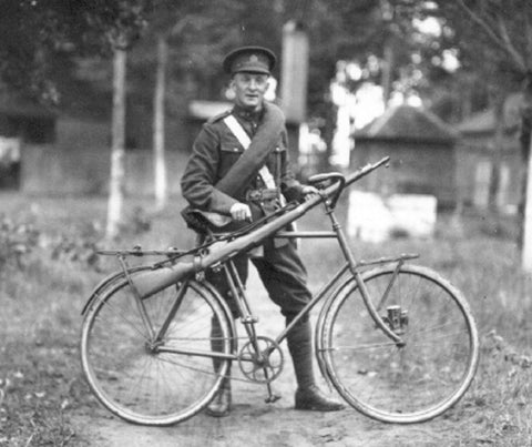 Corps member with bike