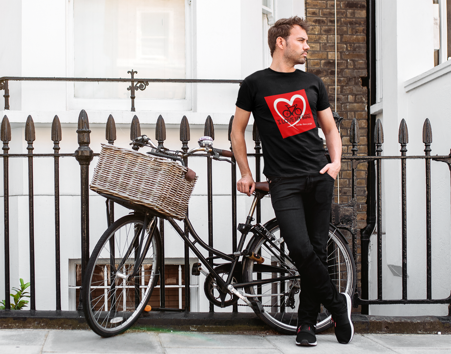 Bike Love black tee